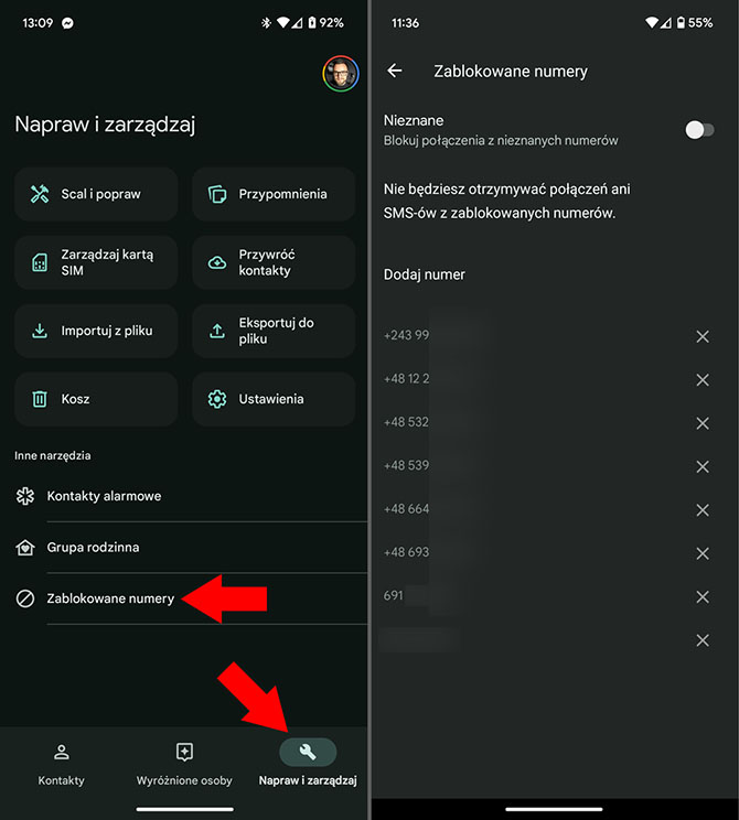 Jak zablokować numer telefonu w Androidzie i gdzie znaleźć listę zablokowanych numerów? Poradnik krok po kroku [nc1]