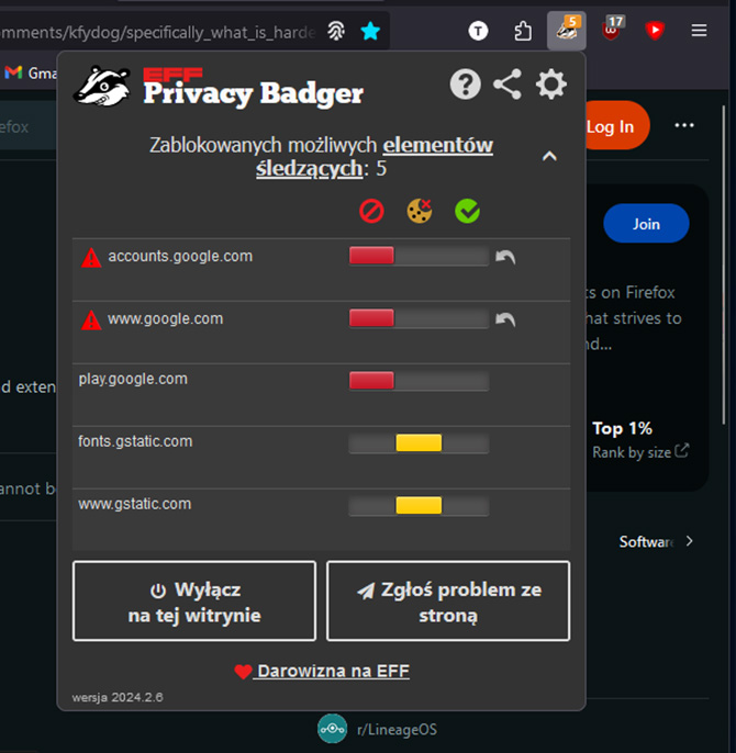 Jak poprawić swoją prywatność w przeglądarce Firefox? Te ustawienia i rozszerzenia Ci pomogą [nc1]