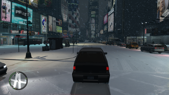 GTA 4 w zimowym wydaniu. Instalujemy modyfikacje, zmieniające wygląd Liberty City w grze studia Rockstar Games [nc1]