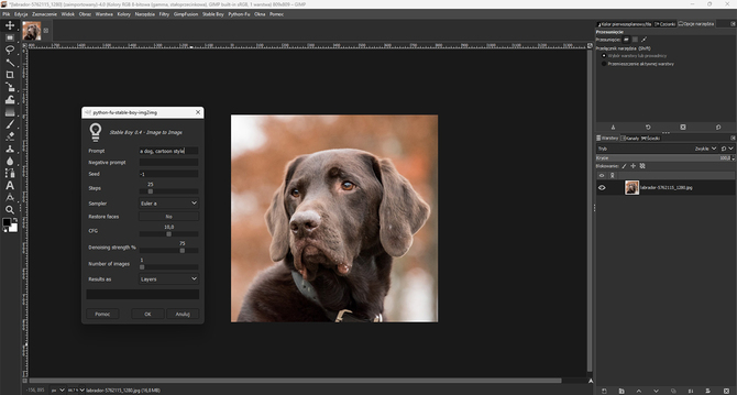 Dodaj sztuczną inteligencję do programu Gimp! Funkcje AI z Photoshopa dostępne za darmo. Poradnik krok po kroku [nc1]