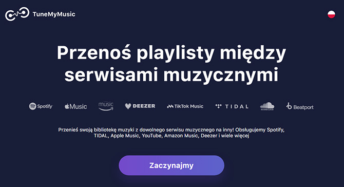 Jak przenieść muzykę ze Spotify do Tidal lub pomiędzy innymi usługami online? Poradnik [nc1]