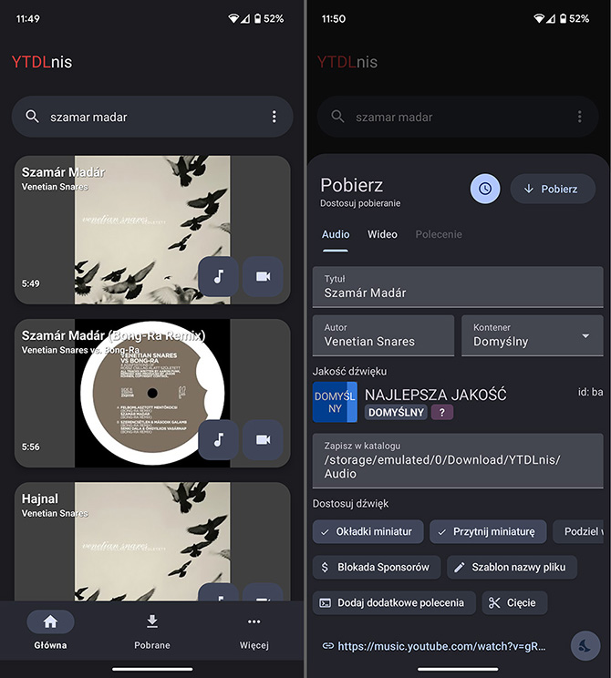 Darmowe aplikacje na Androida, marzec 2025. Pobieranie muzyki ze Spotify i wideo z YouTube, firewall i inne [nc1]