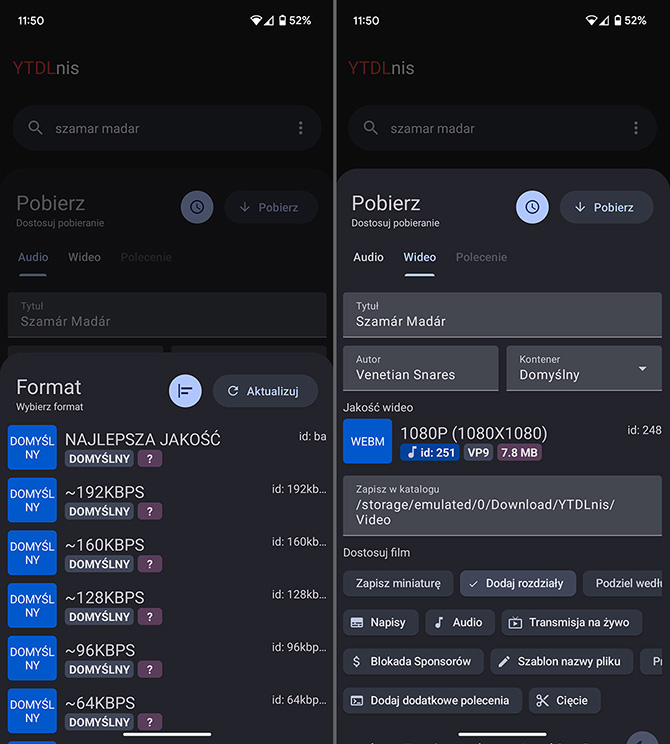 Darmowe aplikacje na Androida, marzec 2025. Pobieranie muzyki ze Spotify i wideo z YouTube, firewall i inne [nc1]