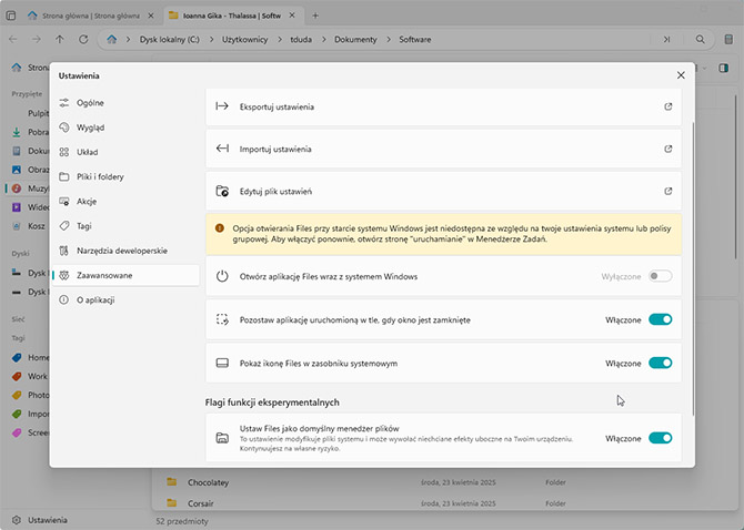 Files 4.0 to lepszy eksplorator plików dla Windows. Za darmo i z otwartym źródłem. Zobacz, co potrafi [nc1]