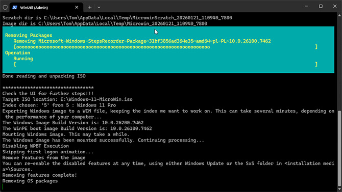 Odchudzona instalacja Windows 11 w kilku krokach, dzięki MicroWin. Mniej śmieci, lokalne konto użytkownika, brak TPM 2.0 [nc1]