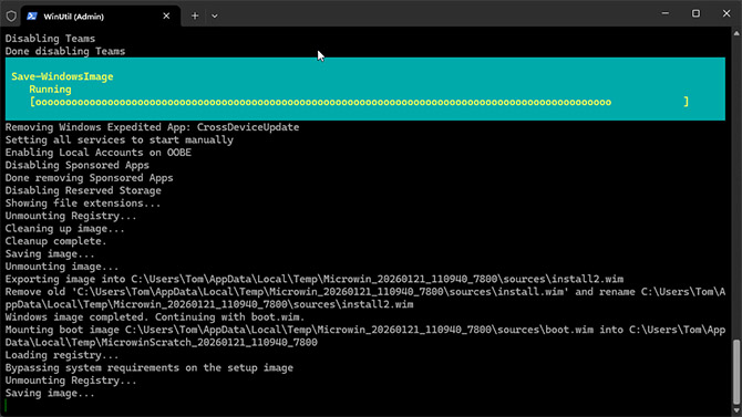 Odchudzona instalacja Windows 11 w kilku krokach, dzięki MicroWin. Mniej śmieci, lokalne konto użytkownika, brak TPM 2.0 [nc1]
