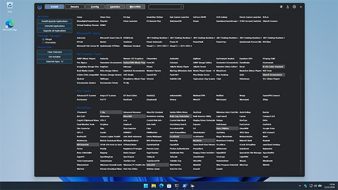 Odchudzona instalacja Windows 11 w kilku krokach, dzięki MicroWin. Mniej śmieci, lokalne konto użytkownika, brak TPM 2.0 [nc1]