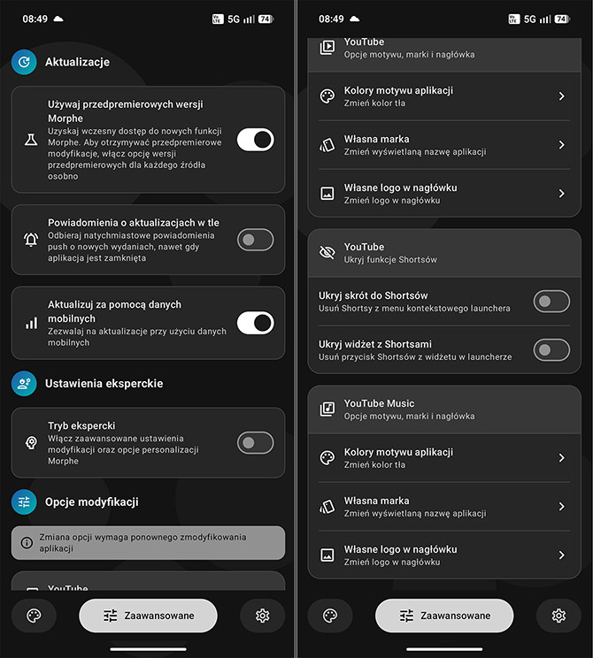 Morphe – YouTube Music za darmo, Zdjęcia Google bez limitu pojemności, Instagram bez reklam, Strava premium za friko i inne [nc1]