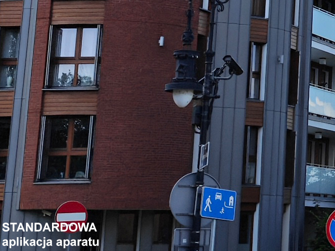 Standardowa aplikacja aparatu czy darmowa Open Camera bez poprawiania krawędzi i odszumiania? Która lepsza? [nc39]