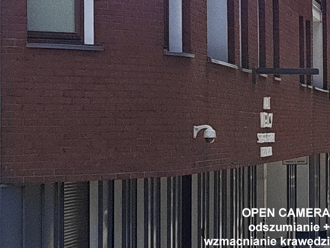 Standardowa aplikacja aparatu czy darmowa Open Camera bez poprawiania krawędzi i odszumiania? Która lepsza? [nc42]