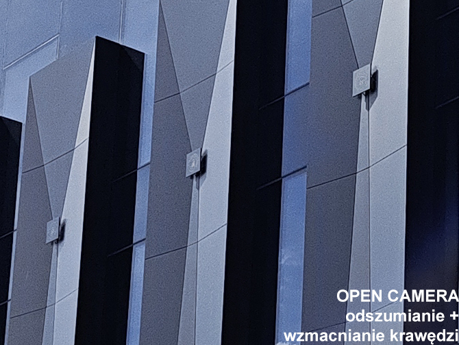 Standardowa aplikacja aparatu czy darmowa Open Camera bez poprawiania krawędzi i odszumiania? Która lepsza? [nc45]