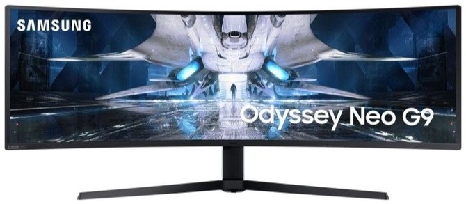 TOP 10 największych monitorów dla graczy - Dell Alienware 34 QD-OLED, GIGABYTE AORUS FO48U, Samsung Odyssey Neo G9... [18]