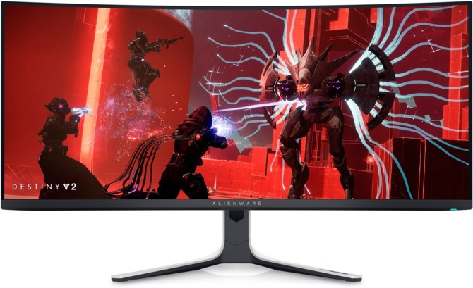 TOP 10 największych monitorów dla graczy - Dell Alienware 34 QD-OLED, GIGABYTE AORUS FO48U, Samsung Odyssey Neo G9... [10]