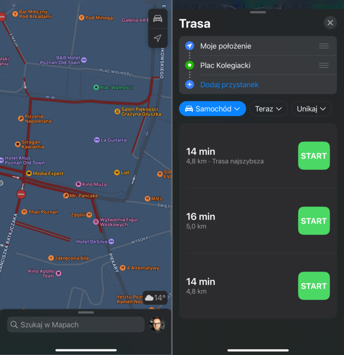 Darmowa nawigacja na telefon offline i online. Samochodowa, rowerowa, z fotoradarami i natężeniem ruchu. Zobacz ranking [22]