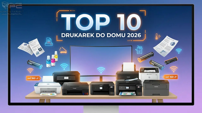 TOP 10 drukarek do domu. Ranking najciekawszych modeli atramentowych i laserowych na początek 2026 roku [1]