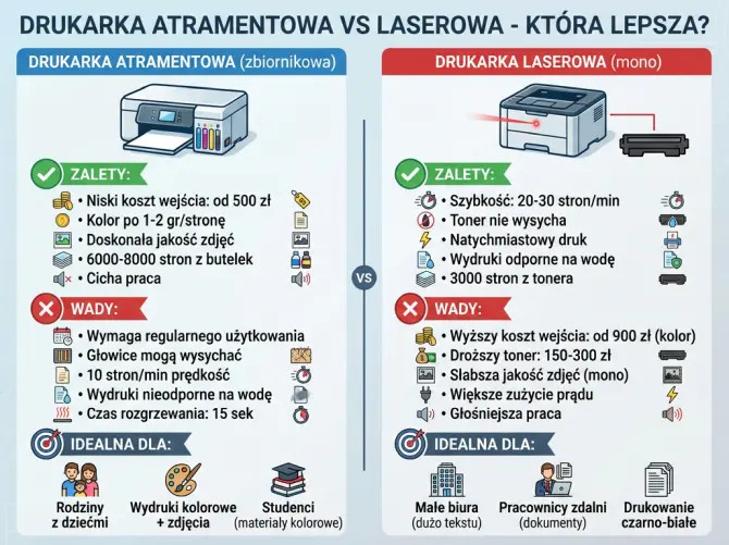 TOP 10 drukarek do domu. Ranking najciekawszych modeli atramentowych i laserowych na początek 2026 roku [2]