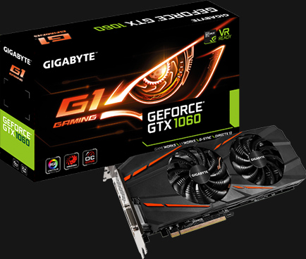 Karta graficzna GIGABYTE GV-N1060G1 GAMING-6GD