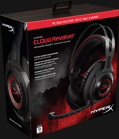 Słuchawki dla graczy HyperX Cloud Revolver 