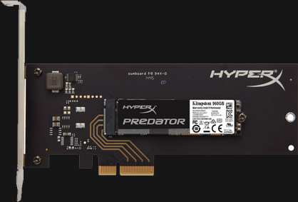 Dysk SSD PCIe HyperX Predator