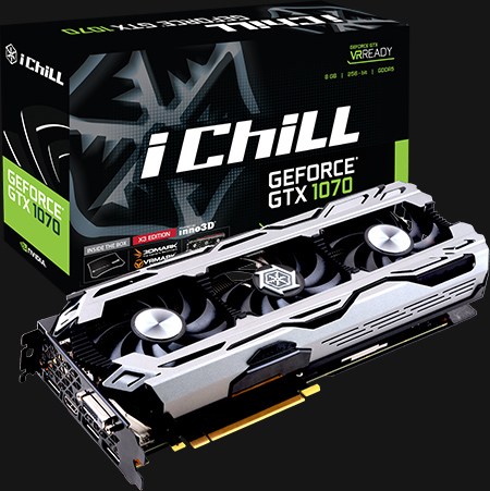 INNO3D GeForce GTX 1070 iChiLL X3