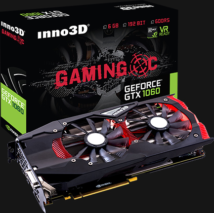 INNO3D GeForce GTX 1060 GAMING OC