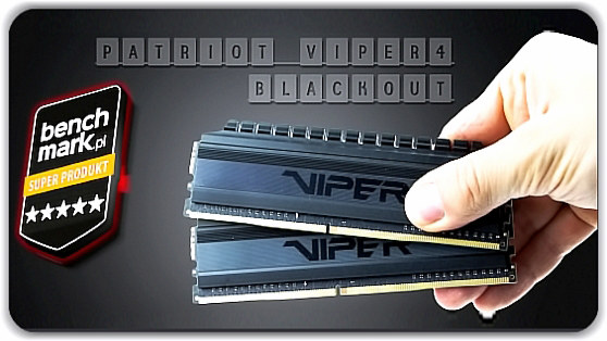 PATRIOT VIPER4 BLACKOUT 16GB (2x8GB) 3200MHz CL16 - foto 2