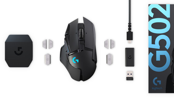 Logitech G502 Lightspeed - bezprzewodowa mysz dla graczy - foto 3