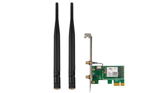 Karta sieciowa WiFi 6 Bluetooth 5.0 PCIe AX3000 Tenda E30 - foto 3