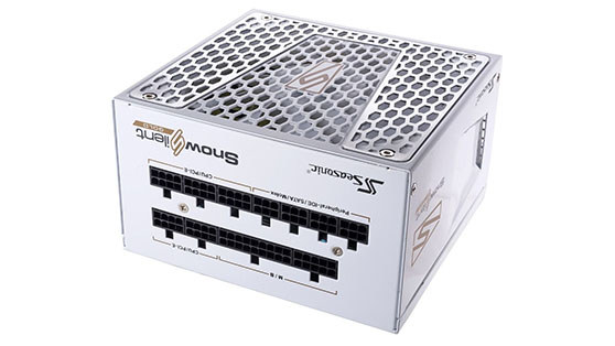 Zasilacz Seasonic PRIME Snow Silent Gold Biały 550W - foto 5