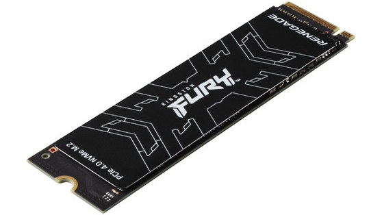Dysk SSD Kingston FURY Renegade PCIe 4.0 NVMe M.2 1TB - foto 3