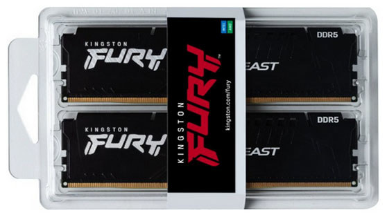 Pamięć Kingston FURY™ Beast DDR5 (KF552C40BBK2-32) - foto 3
