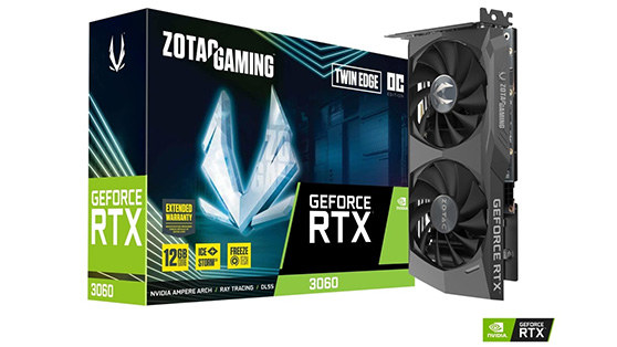 ZOTAC GAMING GeForce RTX 3060 Twin Edge OC - foto 1