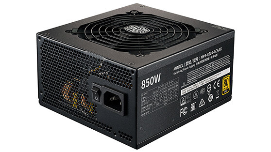 Zasilacz Cooler Master MWE V2 850W 80+ Gold - foto 1