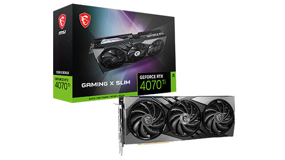 Karta graficzna MSI GeForce RTX 4070 Ti Gaming X Slim 12G - foto 4