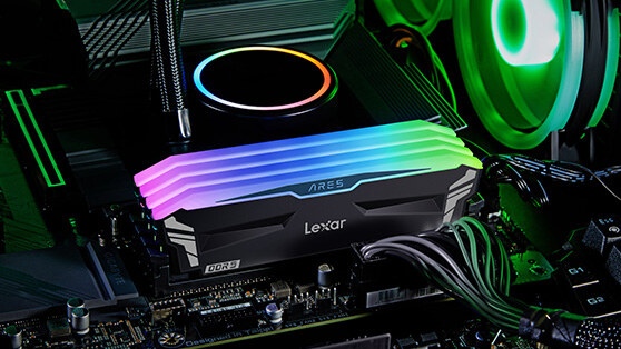 Pamięć RAM Lexar Ares RGB 32 GB 6400 MHz CL32 - foto 5