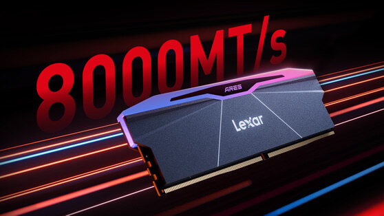 Pamięci RAM DDR5-8000 Lexar Ares RGB 2nd gen. - foto 2