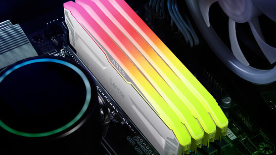 Pamięci RAM DDR5 Lexar Ares RGB 6000/6400/7200 - foto 5
