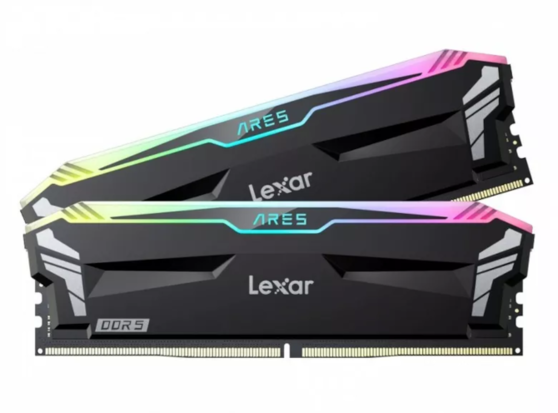 Pamięci RAM DDR5 Lexar Ares RGB 6000/6400/7200 - foto 1