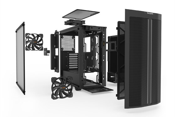 Obudowa be quiet! Pure Base 500DX Black - foto 4