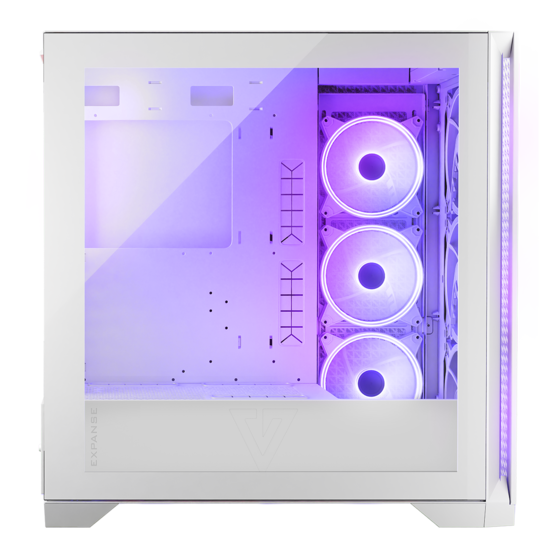 Obudowa Volcano Expanse T Apex ARGB Midi White - foto 3