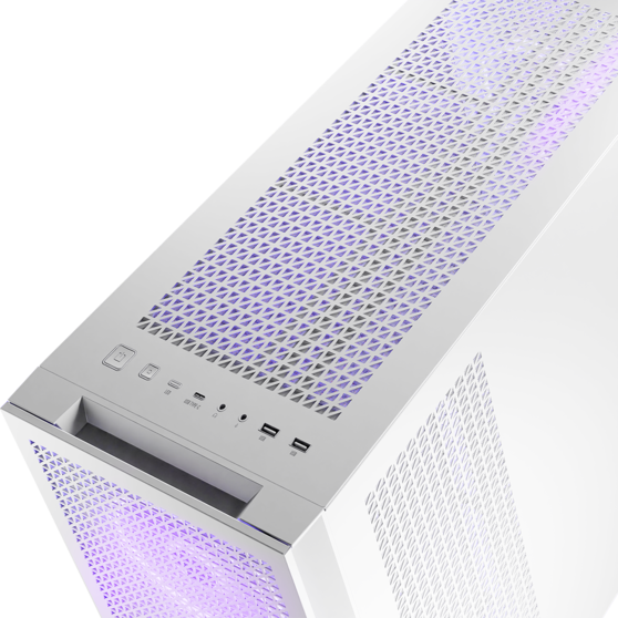 Obudowa Volcano Expanse T Apex ARGB Midi White - foto 4