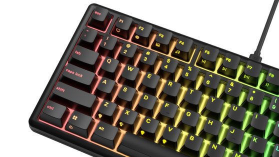 Klawiatura membranowa Glorious GMBK 75% - foto 3