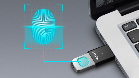 Pendrive Lexar F35 Pro Fingerprint USB 3.2 - foto 3