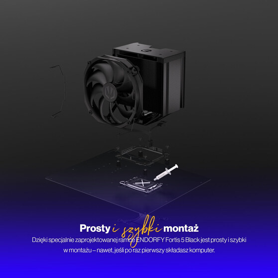 Chłodzenie ENDORFY Fortis 5 Black - foto 4