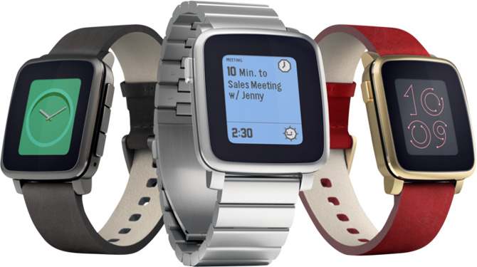 Pebble Time Steel