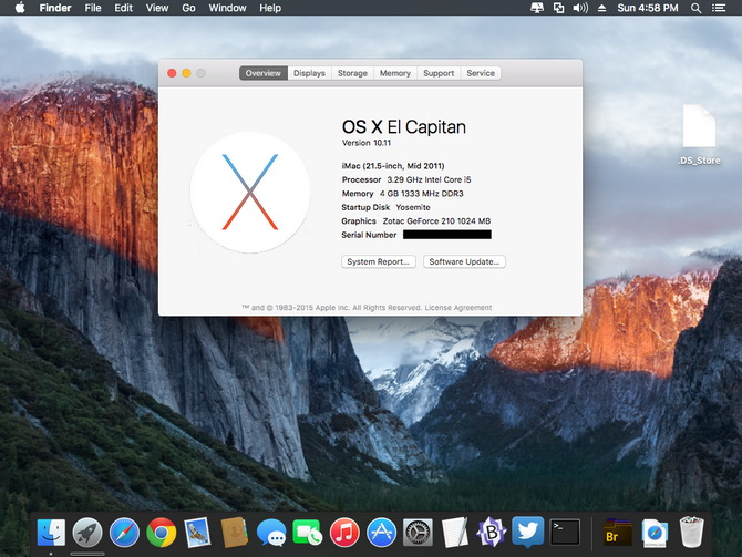 OS X 10.11 El Capitan