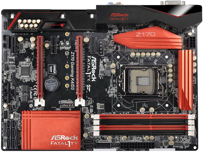 ASRock Fatal1ty Z170 Gaming K4/D3